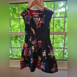 KATE SPADE NY - Floral Zip-Up Dress